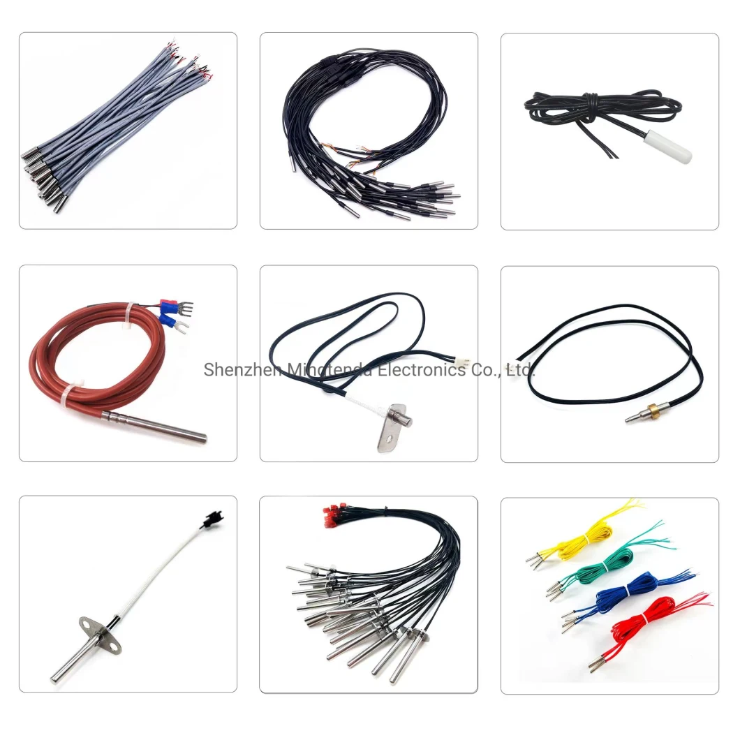 M6 Screw Head Braided Wire Rtd Class a Temperature Probe Pictures &amp; Photos