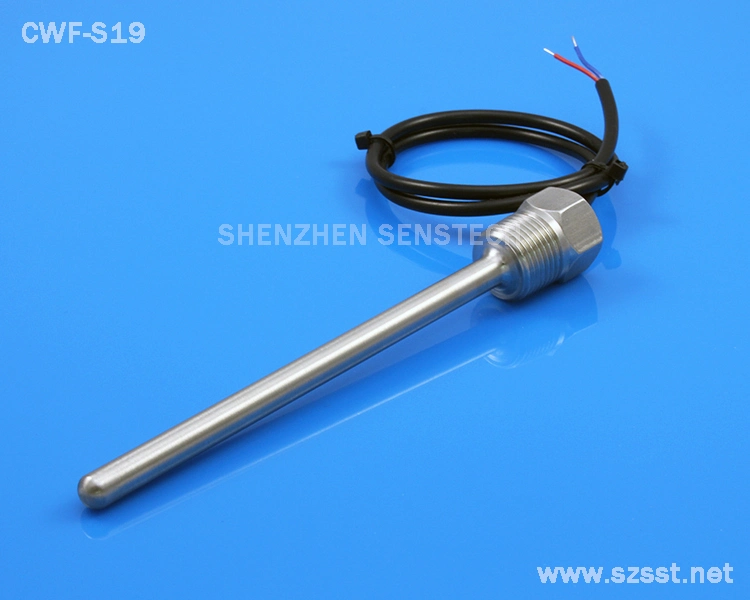 2-Wire PT100 Rtd Sensor Temperature Probe 1/2&quot;NPT 20mm 30mm