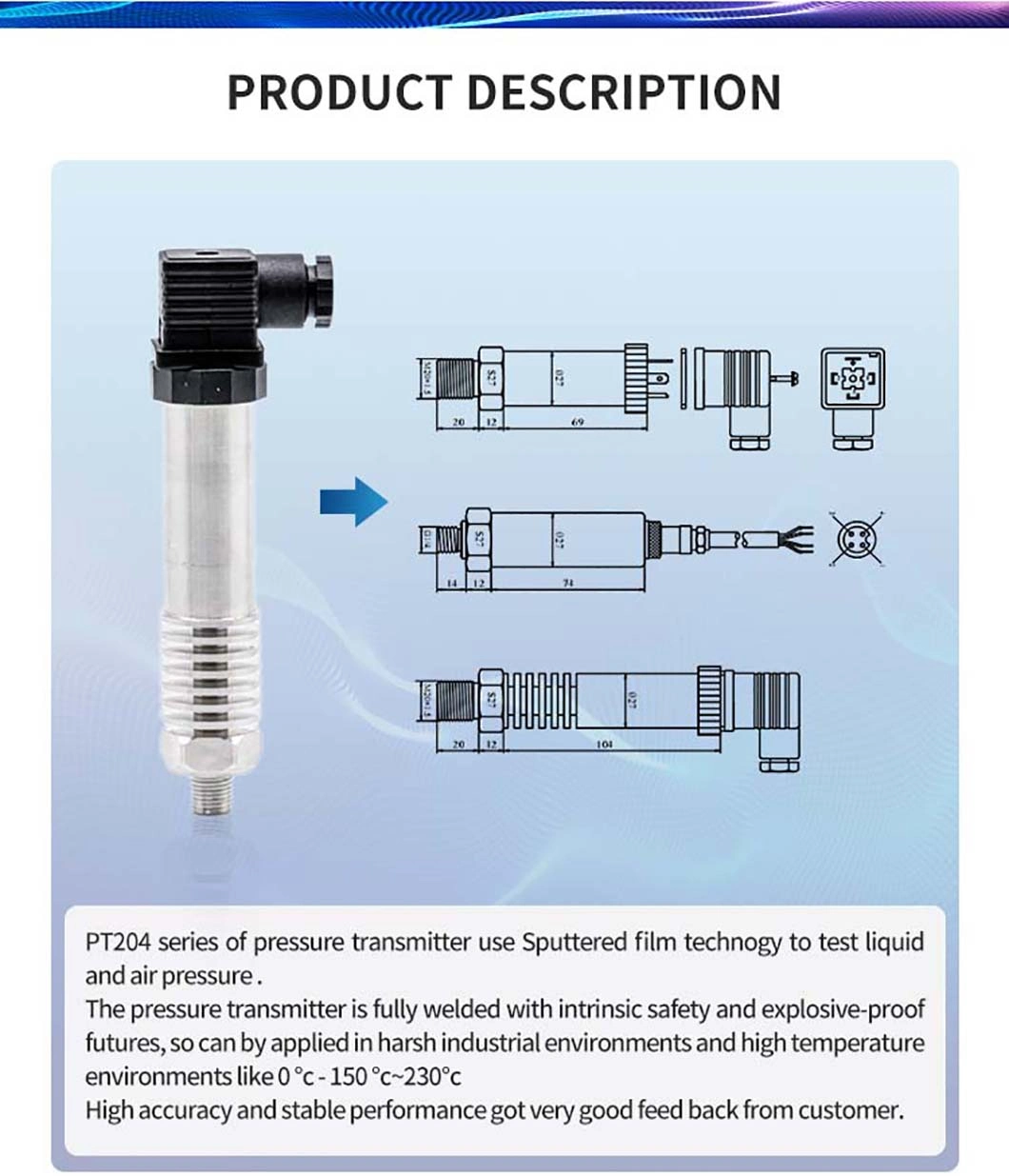 Cost-Effective High Temperature Pressure Transmitter for Wine Processing Industry