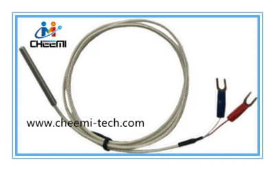 Screw-in Rtd PT20 Temperature Probe with Connecting Cable 2-Wire