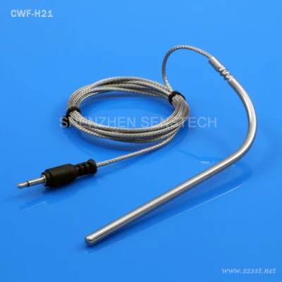 Bent Probe BBQ Rtd Temperature Sensor PT100 Rtd Temperature Probe