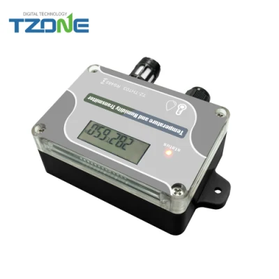 RS485 Temp Monitor HVAC Application Temperature and Humidity Transmitter