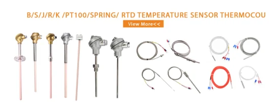 China Manufacture 1200c Stainless Steel Probe Industrial Gas Oven High Temperature Sensor Thermocouple K-Type