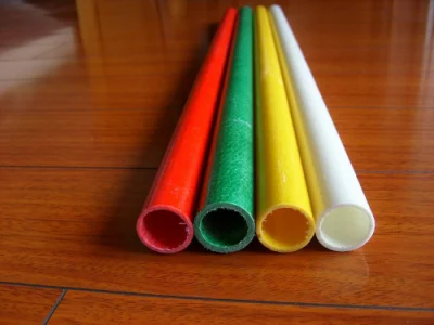 High Strengh UV Protection Fiber Glass Round Tube